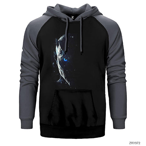 Game of Thrones Nights Watch 2 Çift Renk Reglan Kol Sweatshirt / Hoodie