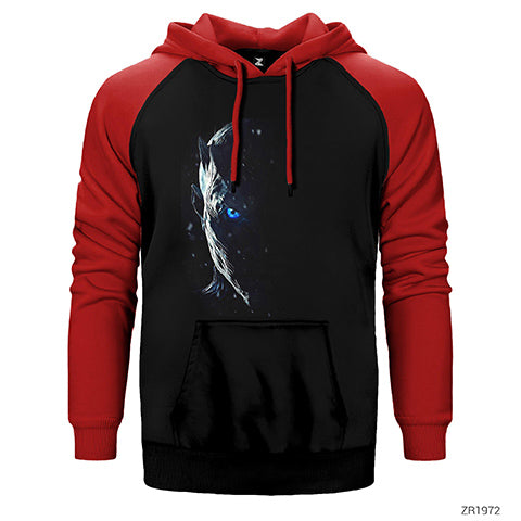 Game of Thrones Nights Watch 2 Çift Renk Reglan Kol Sweatshirt / Hoodie
