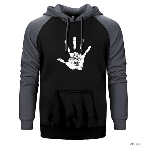 Lost Not Pennys Boat Çift Renk Reglan Kol Sweatshirt / Hoodie