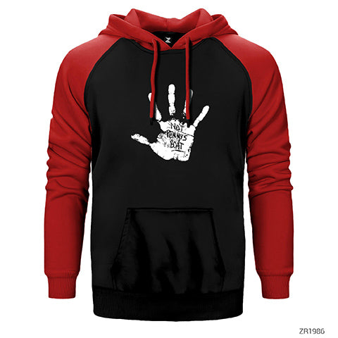 Lost Not Pennys Boat Çift Renk Reglan Kol Sweatshirt / Hoodie