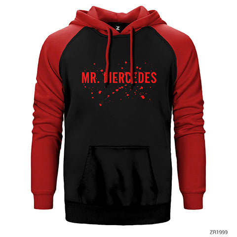 Mr. Mercedes Blood Çift Renk Reglan Kol Sweatshirt / Hoodie