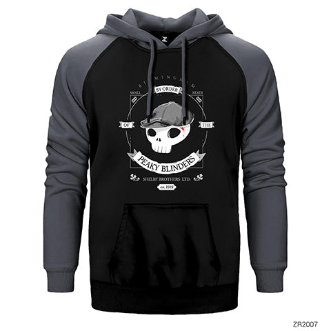 Peaky Blinders by Order Shelby Çift Renk Reglan Kol Sweatshirt / Hoodie