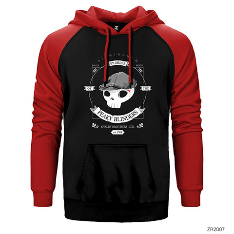 Peaky Blinders by Order Shelby Çift Renk Reglan Kol Sweatshirt / Hoodie