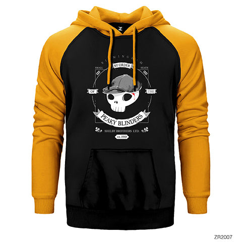 Peaky Blinders by Order Shelby Çift Renk Reglan Kol Sweatshirt / Hoodie