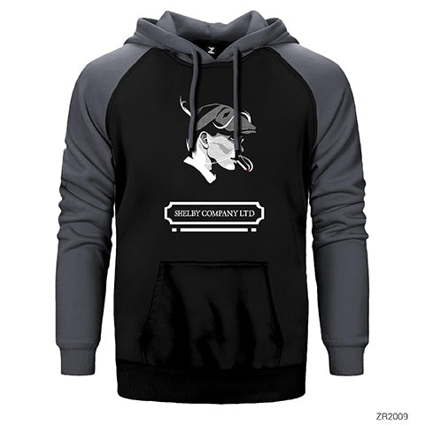 Peaky Blinders Shelby Company Ltd Çift Renk Reglan Kol Sweatshirt / Hoodie