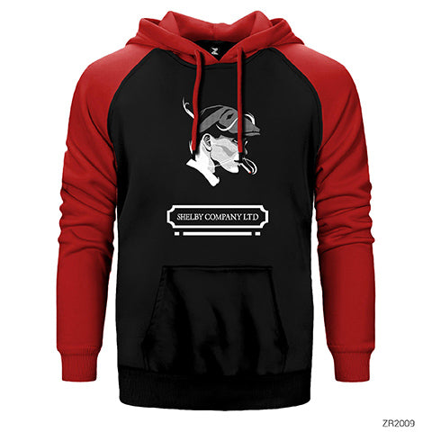 Peaky Blinders Shelby Company Ltd Çift Renk Reglan Kol Sweatshirt / Hoodie