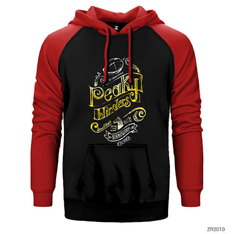 Peaky Blinders Vintage Çift Renk Reglan Kol Sweatshirt / Hoodie