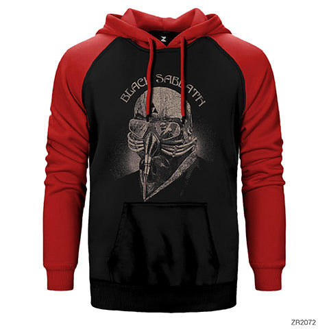 Black Sabbath Classic Çift Renk Reglan Kol Sweatshirt / Hoodie