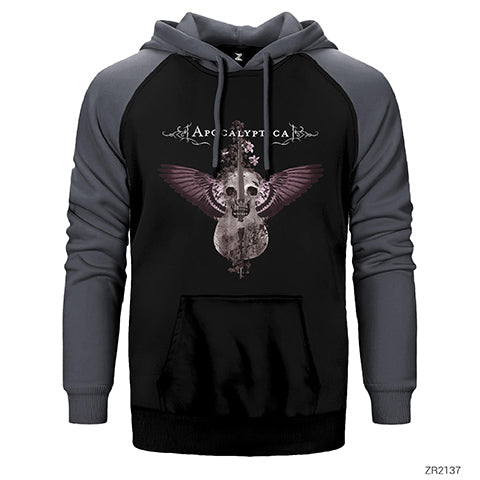 Apocalyptica Violin Çift Renk Reglan Kol Sweatshirt / Hoodie