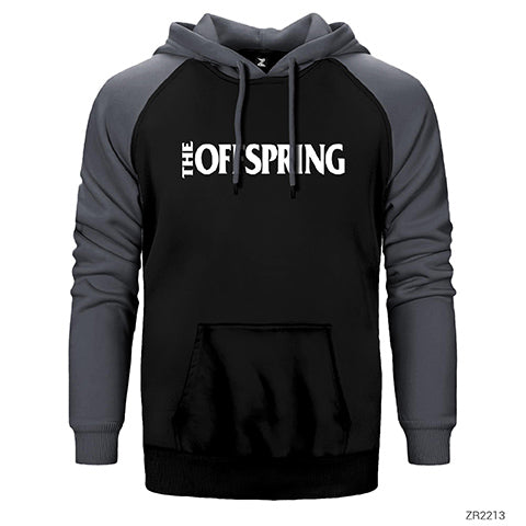 The Offspring Çift Renk Reglan Kol Sweatshirt / Hoodie