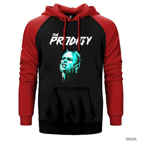 The Prodigy Keith Flint RIP Çift Renk Reglan Kol Sweatshirt / Hoodie