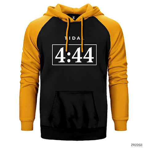 Jay-Z 444 Çift Renk Reglan Kol Sweatshirt / Hoodie