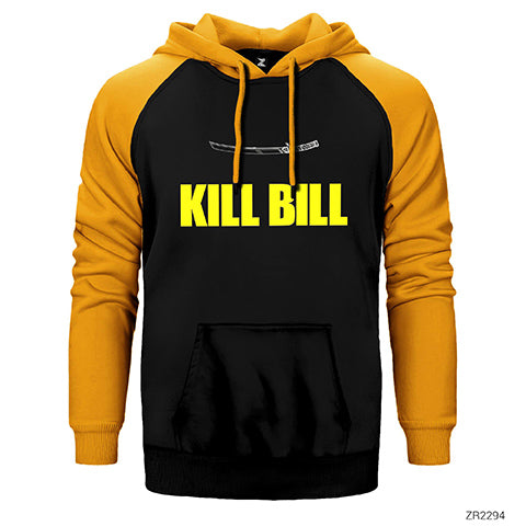 Kill Bill Çift Renk Reglan Kol Sweatshirt / Hoodie