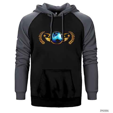 Cs Go I am a Global Çift Renk Reglan Kol Sweatshirt / Hoodie