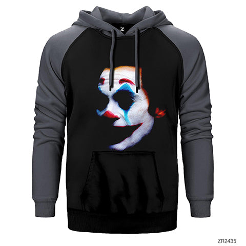 Joker The Future Çift Renk Reglan Kol Sweatshirt / Hoodie