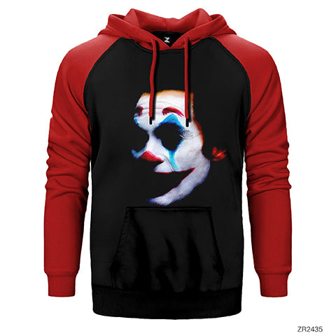 Joker The Future Çift Renk Reglan Kol Sweatshirt / Hoodie