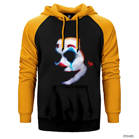 Joker The Future Çift Renk Reglan Kol Sweatshirt / Hoodie