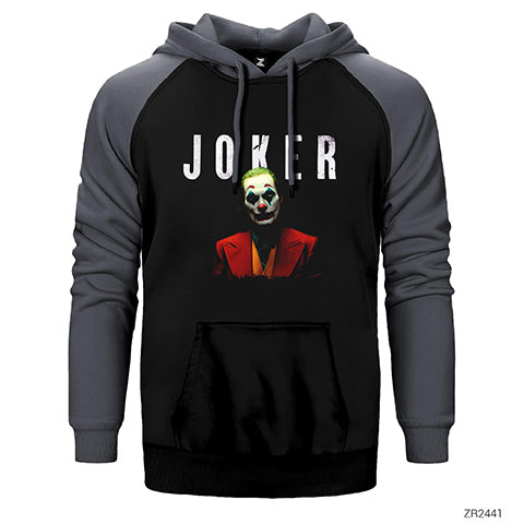 Joker 2019 Çift Renk Reglan Kol Sweatshirt / Hoodie