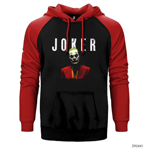 Joker 2019 Çift Renk Reglan Kol Sweatshirt / Hoodie