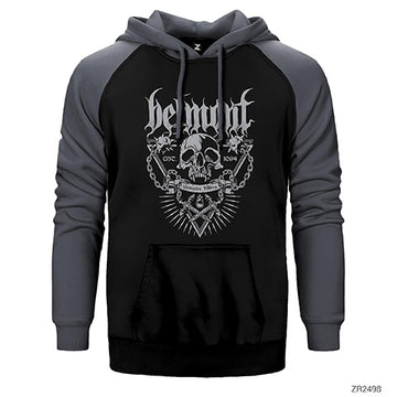 Belmont Vapmire Killer Çift Renk Reglan Kol Sweatshirt / Hoodie