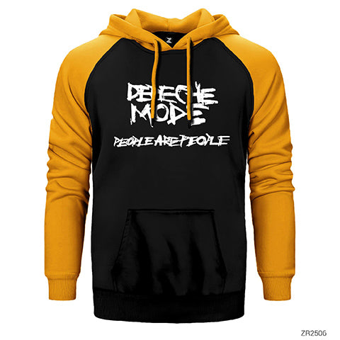 Depeche Mode People are People Çift Renk Reglan Kol Sweatshirt / Hoodie