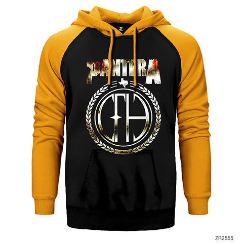 Pantera Silver Since Çift Renk Reglan Kol Sweatshirt / Hoodie