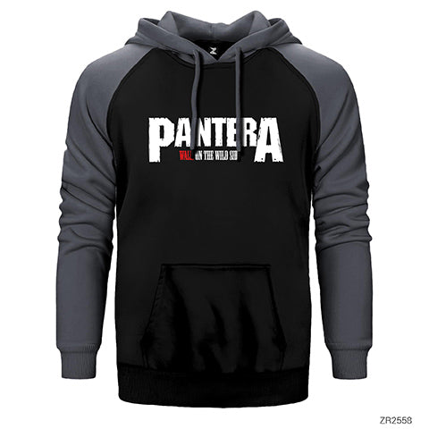 Pantera Walk on the Wild Side Çift Renk Reglan Kol Sweatshirt / Hoodie