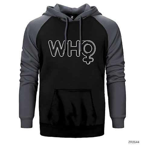Doctor Who Next Miss Çift Renk Reglan Kol Sweatshirt / Hoodie