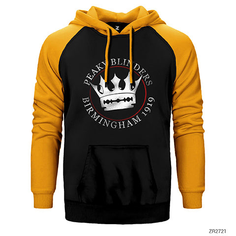 Peaky Bliders 1919 Çift Renk Reglan Kol Sweatshirt / Hoodie