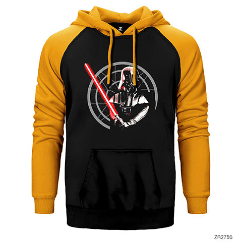 Star Wars The Enemy Çift Renk Reglan Kol Sweatshirt / Hoodie