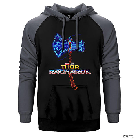 Thor StormBreaker 2 Çift Renk Reglan Kol Sweatshirt / Hoodie