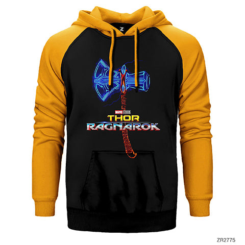 Thor StormBreaker 2 Çift Renk Reglan Kol Sweatshirt / Hoodie