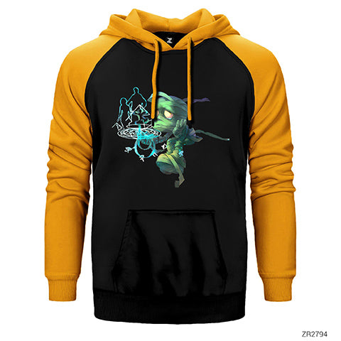 League of Legends Amumu Çift Renk Reglan Kol Sweatshirt / Hoodie