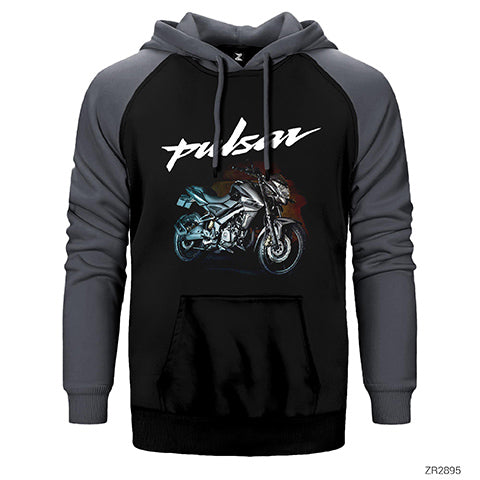 Pulsar NS200 Çift Renk Reglan Kol Sweatshirt / Hoodie