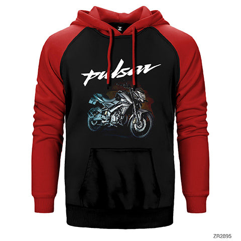 Pulsar NS200 Çift Renk Reglan Kol Sweatshirt / Hoodie