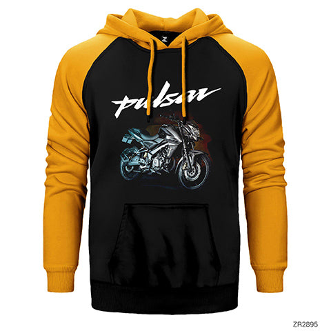 Pulsar NS200 Çift Renk Reglan Kol Sweatshirt / Hoodie