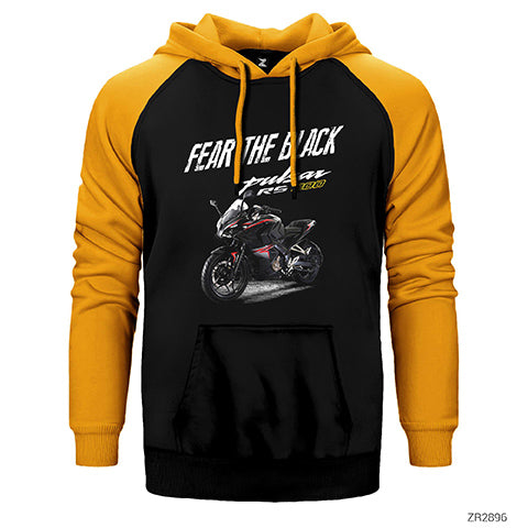 Pulsar RS 200 Fear The Black Çift Renk Reglan Kol Sweatshirt / Hoodie