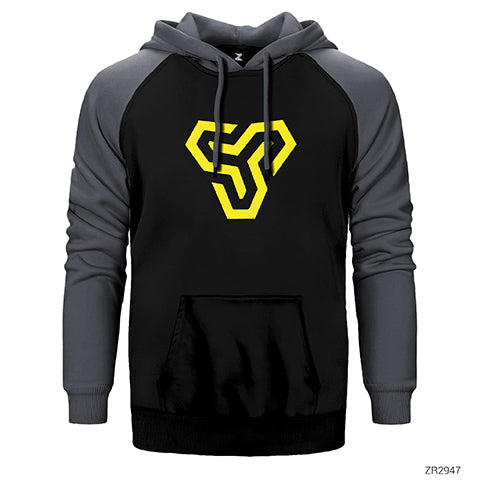 Csgo Space Soldiers Çift Renk Reglan Kol Sweatshirt / Hoodie