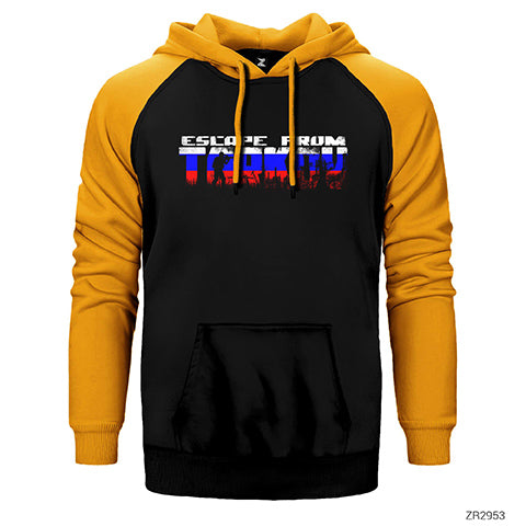 Escape from Tarkov Russia Çift Renk Reglan Kol Sweatshirt / Hoodie