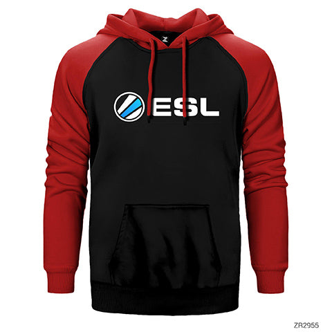 ESL Çift Renk Reglan Kol Sweatshirt / Hoodie