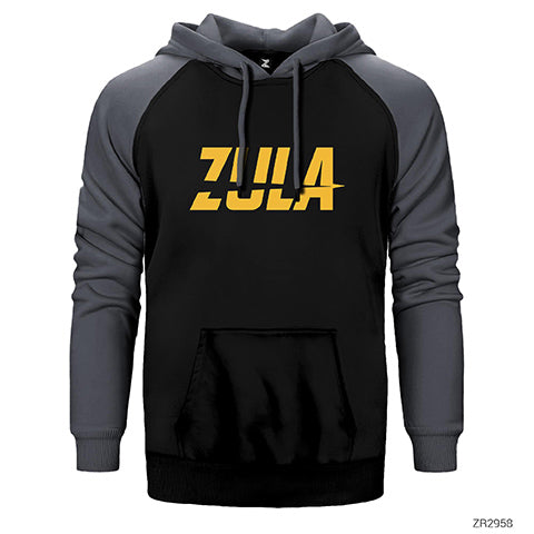 Zula Player Çift Renk Reglan Kol Sweatshirt / Hoodie