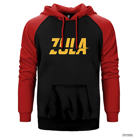 Zula Player Çift Renk Reglan Kol Sweatshirt / Hoodie