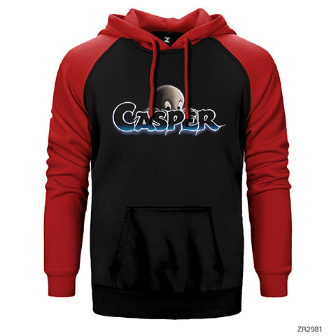 Casper Çift Renk Reglan Kol Sweatshirt / Hoodie
