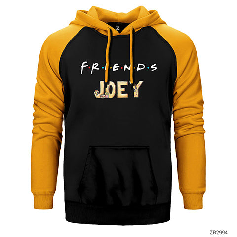 Friends Joey Çift Renk Reglan Kol Sweatshirt / Hoodie