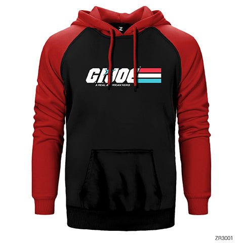GI Joe Çift Renk Reglan Kol Sweatshirt / Hoodie