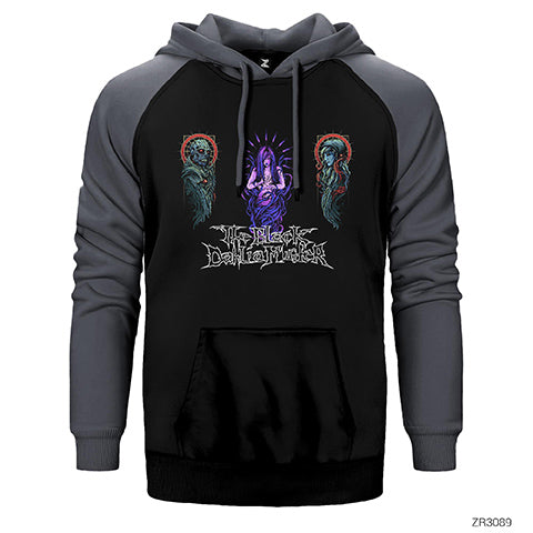 The Black Dahlia Murder Human Body Çift Renk Reglan Kol Sweatshirt / Hoodie