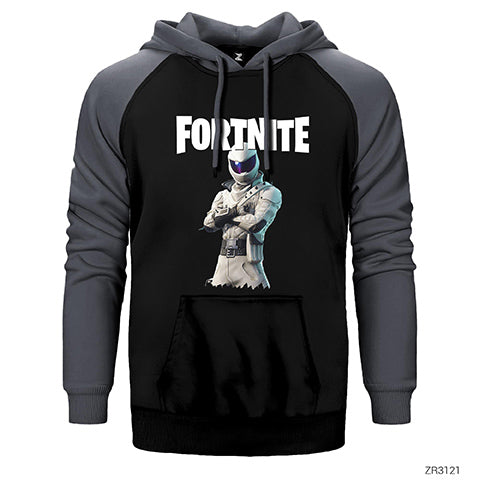 Fortnite Overtaker Çift Renk Reglan Kol Sweatshirt / Hoodie