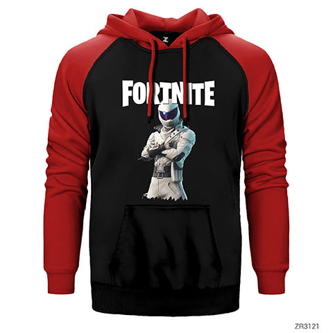 Fortnite Overtaker Çift Renk Reglan Kol Sweatshirt / Hoodie