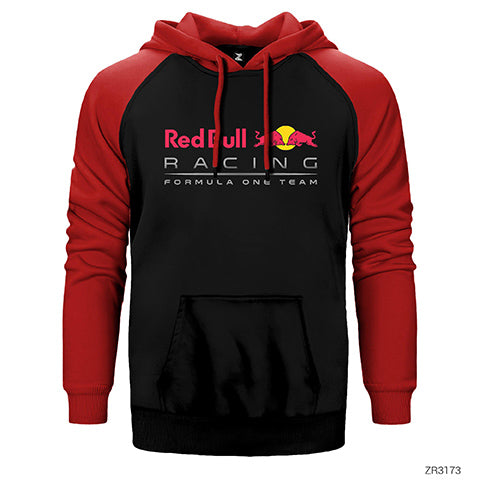 Redbul Racing Team Çift Renk Reglan Kol Sweatshirt / Hoodie