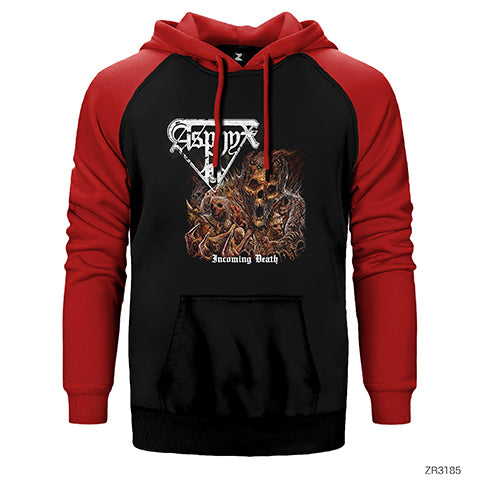 Asphyx Çift Renk Reglan Kol Sweatshirt / Hoodie